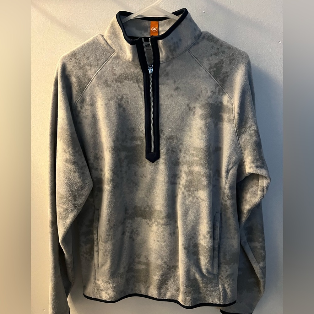 Peter Millar Camo thermal flow micro fleece 1/4 zip